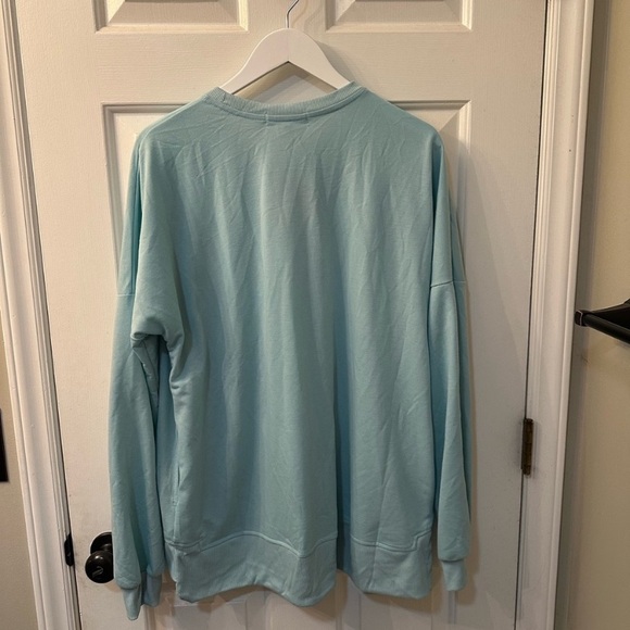 Simply Southern Aqua Sweatshirt - Picture 3 of 3